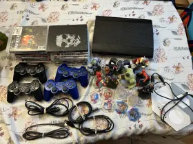 20001b Sony Playstation 3 Super Slim Console Bundle With 16 Games Tested Working