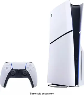 215484 Sony Playstation 5 Slim Console Disc Version Controller White