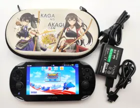 Pch-1101 Sony 22032 Playstation Vita Bundle - Tested And Cleaned With 15 Dl Games Video