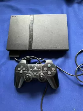 Scph-77004 Sony 2704991 Playstation 2 Slim Ps2 Console Controller No Power Cable