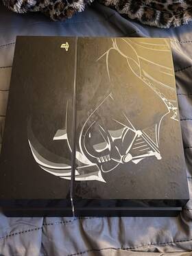 Sony 3001065 Playstation 4 Star Wars Battlefront Gaming 500gb Jet Black Console For Parts