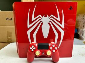 Sony 3003194 Playstation 4 Pro 1tb Limited Edition Marvels Spider-man Console Preowned