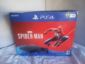 30033483001885 Sony Empty Box Only-from Playstation 4-ps4 Slim 1tb Console Spider-man Bundle Eb06