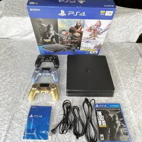 Cuh-2215b Sony 3004132 Playstation 4 Ps4 1tb The Last Of Us Remastered 3 Contllers Mint