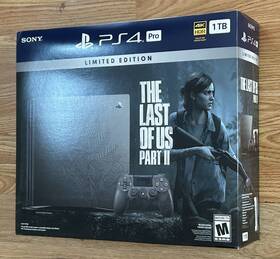 Sony 3004136 Sealed Playstation 4 Pro The Last Of Us Part Ii 1tb Limited Edition Console