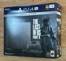 3004136 Sony Sealed Playstation 4 Pro The Last Of Us Part Ii 1tb Limited Edition Console