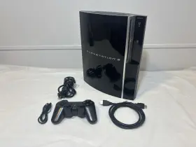 37523 Sony Playstation 3 40gb Video Game Console Cleaned And Tested With Cables Controller