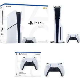 Sony 472000326129 Playstation 5 Slim Console And Extra Dualsense Wireless