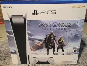Sony 711719558262 Playstation 5 God Of War Ragnarok Console Box Only Does Not Come With Ps5 Sony 711719558262 Playstation 5 God Of War Ragnarok Console Box Only Does Not Come With Ps5
