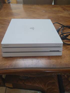 Sony 711719791317 Playstation 4 Pro 1tb Video Game Console - Glacier White