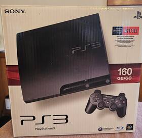 Sony 711719842309 Playstation 3 Ps3 Console Slim 160gb - New In Open Box Unused Complete