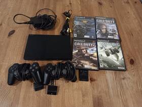 Sony 9148715 Playstation 2 Slim Bundle Home Console - Black