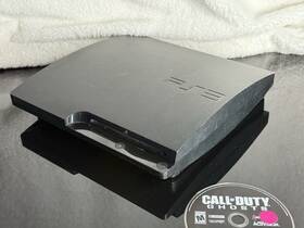 Sony 974365501747 Cech-3001b Ps3 Slim 120gb Charcoal Black Call Of Duty Ghosts Game