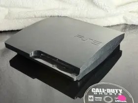 Cech-3001b Sony 974365501747 Ps3 Slim 120gb Charcoal Black Call Of Duty Ghosts Game