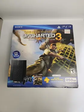 99264 Sony Playstation Ps3 250 Gb Uncharted 3 Drakes Deception Unopened Box 99264 Sony Playstation Ps3 250 Gb Uncharted 3 Drakes Deception Unopened Box