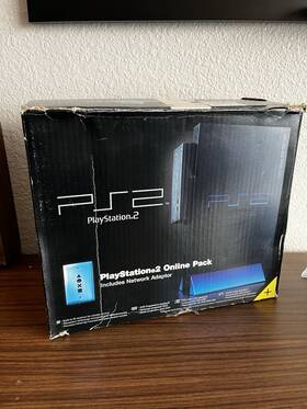 Sony As1577985 Playstation 2 Online Pack Ps2 Console System In Box - Incomplete For Parts