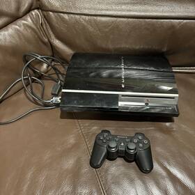 Sony Ce505251501-cechg01 Playstation 3 Fat Ps3 Chechg01 Console With Controller Tested Good