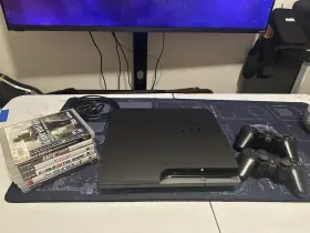 Cech-2015a Sony Ps3 Slim 320gb Console Bundle - Restored New Thermal Paste 6 Games
