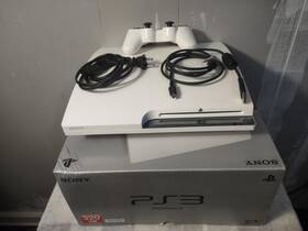 Sony Cech-2500alw Ps3 Playstation 3 160gb Cech-2500a White Console Ntsc-j With Box And New Hookups