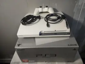 Cech-2500alw Sony Ps3 Playstation 3 160gb Cech-2500a White Console Ntsc-j With Box And New Hookups