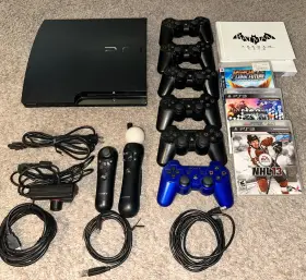 Cech-2502b Sony Playstation 3 Slim Ps3 320gb Bundle
