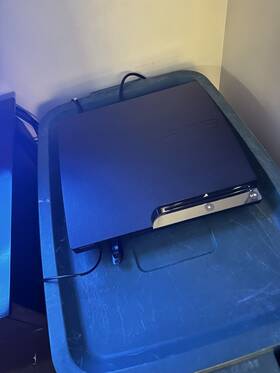 Sony Cech-3000a Playstation 3 Slim 160gb Charcoal Black Console Only