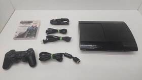 Sony Cech-4000b Black Playstation 3 Ps3 Super Slim 250gb Console Bundle Ffxiii