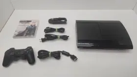 Cech-4000b Sony Black Playstation 3 Ps3 Super Slim 250gb Console Bundle Ffxiii