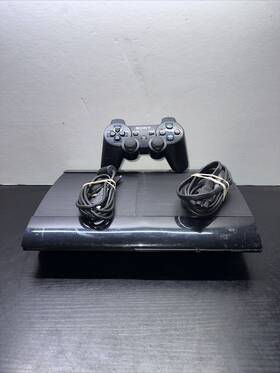 Sony Cech-4001a Playstation 3 Ps3 Super Slim 500gb Console Free Shipping
