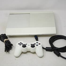 Sony Cech-4012c Playstation 3 Super Slim Limited Edition 500gb White Console Ps3 System
