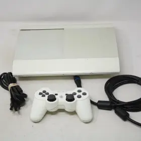 Cech-4012c Sony Playstation 3 Super Slim Limited Edition 500gb White Console Ps3 System