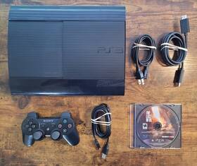 Sony Cech-4301a Playstation 3 Ps3 Super Slim 12gb Console Bundle The Last Of Us