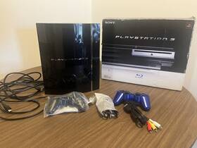 Sony Cecha101 Playstation 3 60 Gb Backwards Compatible With Box And Cables Tested