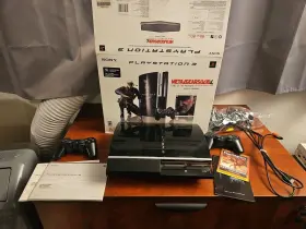 Ceche01mg Sony Playstation 3 80gb Backward Compatible Metal Gear Solid 4 Edition No Game 2 Cont Ceche01mg Sony Playstation 3 80gb Backward Compatible Metal Gear Solid 4 Edition No Game 2 Cont
