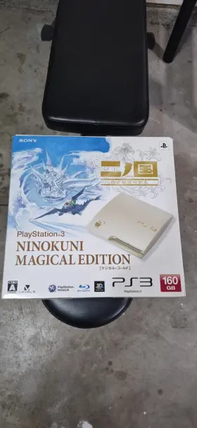 Cejh-10019 Sony Playstation 3 Ni No Kuni Magical Edition Bundle 160gb Gold Console