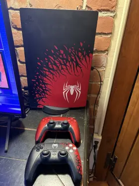 Cf1-1215a Sony Ps5 Spider Man 2 Digital Code Original Console Limited Edition With Controller
