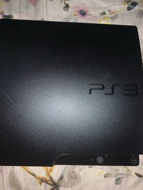 Sony Cf432509218-cech-3001a Playstation 3 Slim No Wires Controller Tested Works Broken Disk Drive