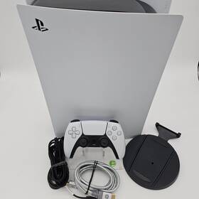 Sony Cfi-1116b Playstation 5 Digital Edition Ps5 825gb White Console Gaming System