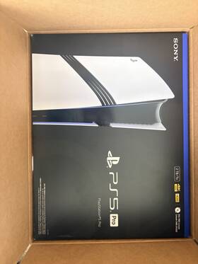 Sony Cfi-1219 Playstation 5 Pro 2tb 4k Uhd Hdr Home Console White Black Hdmi