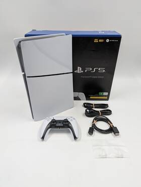 Sony Cfi-2002b Playstation 5 Slim Digital Edition Disk-free 1tb White