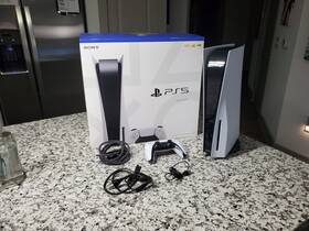 Sony Cfi-2015 Playstation 5 1tb White Console Gaming System Disc Version