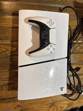 Sony Cfi-2016a Playstation 5 Console White And Black Hdmi Usb Wi-fi Internet Controller