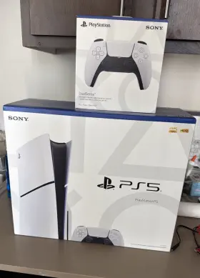 Cfi-205 Sony Playstation 5 Console Dualsense Controller Hdmi Hdr 4k 120 White/black