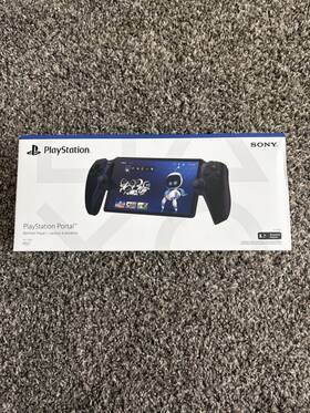 Sony Cfi-y1009 Playstation Portal Handheld System For Ps5 Black Wi-fi Wireless Usb-c