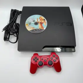 Cg819375191-cech-2501a Sony Playstation 3 Slim 160gb Official Ps3 Console Bundle Grand Theft Auto And More