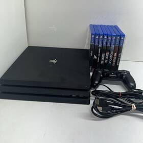 Sony Chu-7215b Playstation 4 Pro 1tb Console Ps4 With Controller Cord Tested Lowfirm 10.71
