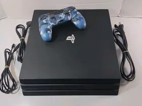 Cuh-7215b Sony Cu-7115b Playstation 4 Pro 1tb Gaming Console With Ps4 Controller And Cords