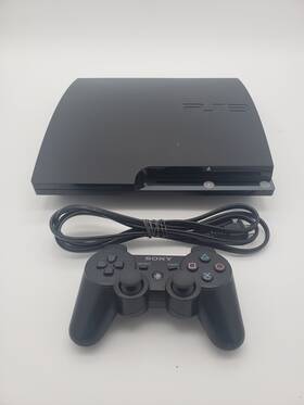 Sony Cuch-2001a Playstation 3 Slim 120gb Black Console Gaming System