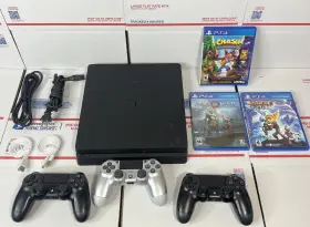 Cuch-2015a Sony Playstation 4 Slim 500gb Console Bundle With Games - Same Day Ship Warranty