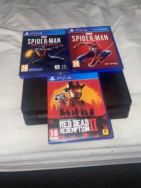Sony Cuh-1116a Playstation 4 500gb Home Console - Jet Black